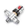 Tremax Thermostatic Mixing Valve,Shower Mixer with 1/2“G Connector,Water Temperature Control