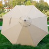 Blissun 9' Outdoor Patio Umbrella, Outdoor Table Umbrella, Yard Umbrella,