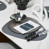 Bon Henley 16-Piece Stainless Steel Cutlery Set - Black