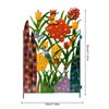 Garden Fence Border Iron Flower Decorative Garden Fencing Panel for