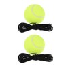 PATIKIL Tennis Balls with String, 2 Pack Tennis Training Ball