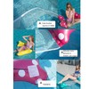 Inflatable Swimming Bed, Inflatable Hammock, Water Hammock, 4-in-1 Lounge Chair,