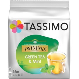 Tassimo Twinings Green Tea & Mint, 16 T-discs