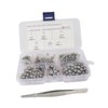TENOL 500 Pieces G25 Bearing Steel Balls High Precision 1/8"