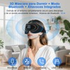 Antifaz para Dormir con Audifonos y Contorno 3D, Blackout y