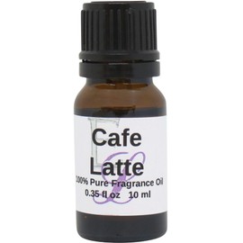Cafe Latte Fragrance Oil by Eclectic Lady, 10 ml Premium, Long Lasting Diffuser Oils, Aromatherapy