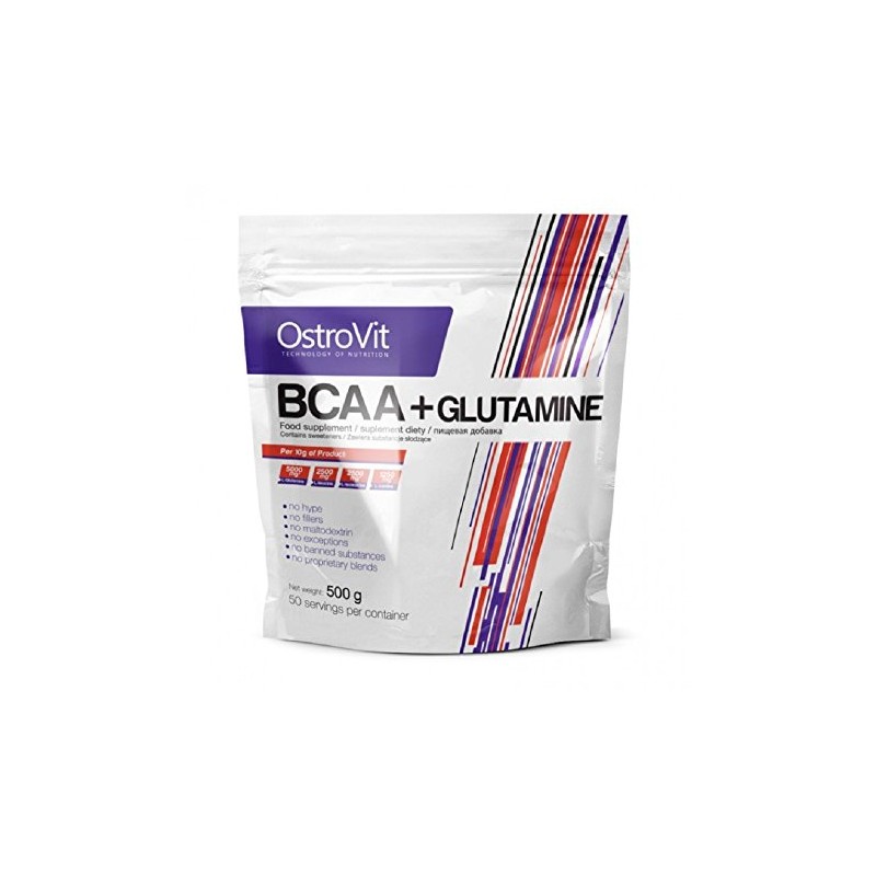 OSTROVIT BCAA+Glutamine - 500 g - Natural