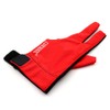 CUESOUL Left Hand Billiard Gloves, 3 Finger Cutting Gloves, Billiard