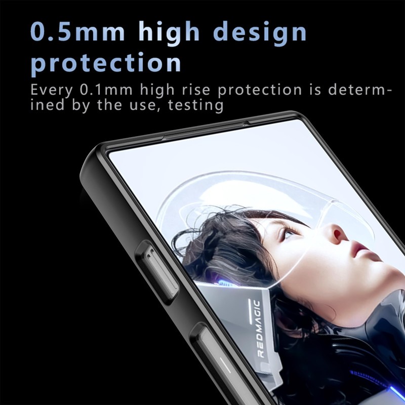 Suttkue for Nubia RedMagic 11 Pro/11S Case wiht Stand,high qualit,PC