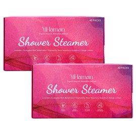 2SET Shower Steamers Aromatherapy for Women or Men, 10 Scents Organic Shower Bombs, Relaxation with Organic Essential Oils, Birthday Self Care Gift for Women