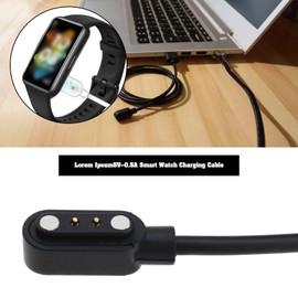 Be In Your Mind 2Pcs Watch Charger Cables Replacement Compatible with Willful ID205 ID205U ID205s ID205L ID216 SW01 SW021 Watch Magnetic Charger Cord