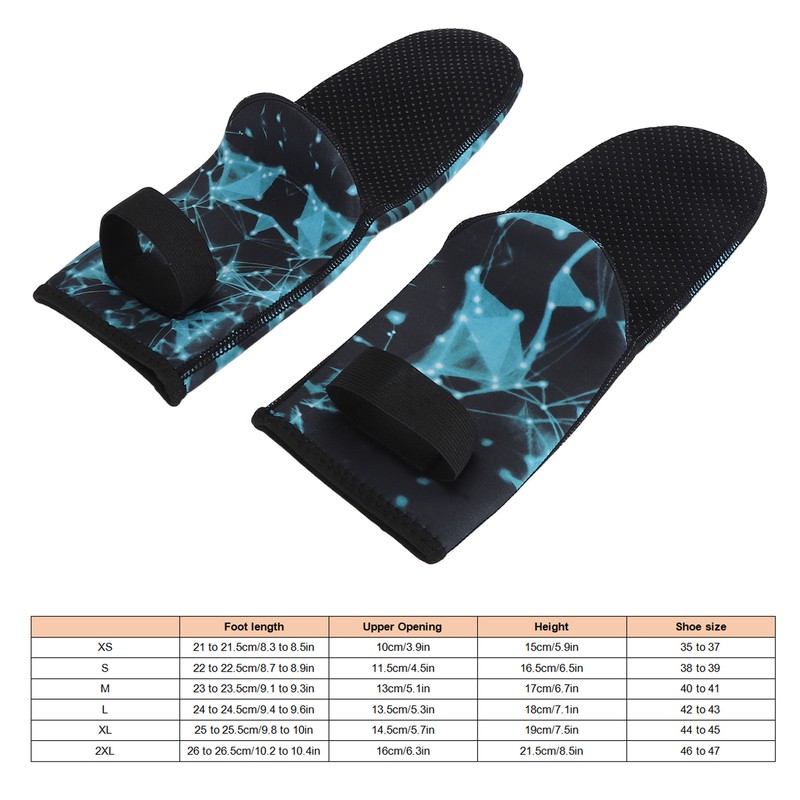 Diving Wetsuit Socks for Women Men Neoprene Nylon 3MM Anti
