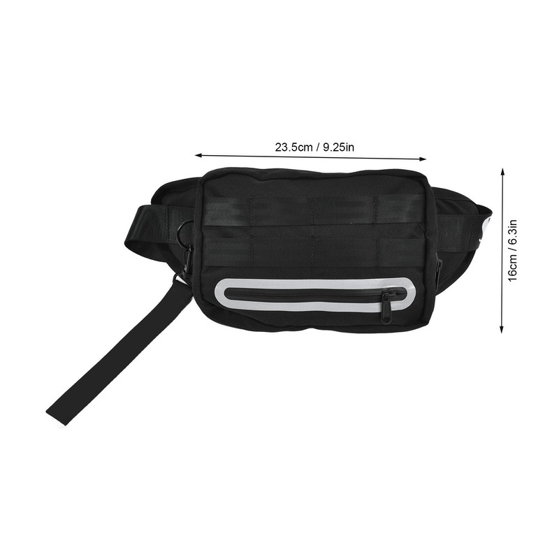 Sling Shoulder Bag Adjustable Strap Waterproof Scratch Proof Stylish Chest