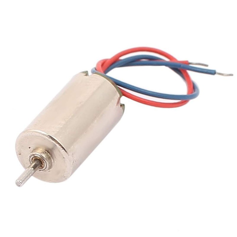 Hxchen Coreless Micro DC Motor 6x12mm for Airplane Model -