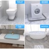 Duzzy 39 Inch Shower Threshold Water Dam, Shower Water Guard