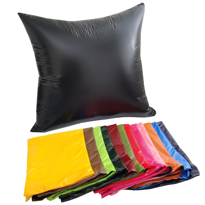 BECKCOVER 2pcs PU Waterproof Pillowcases With Zipper Pillow Protectors, Dust
