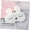 FOMIYES 6 Pcs Plush Rabbit Eye Mask Eye Mask for