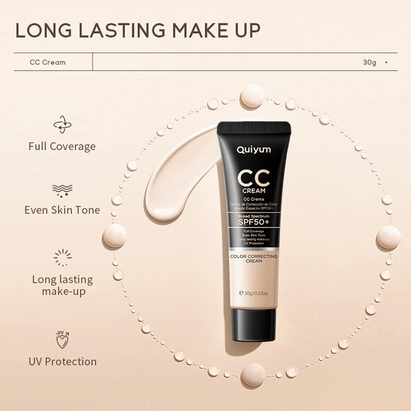 CC Cream with SPF 15 - CC Cream Foundation Colour