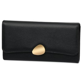 Wallet for Women PU Leather Trifold Wallet Large Capacity Clutch Card Holder Purse
