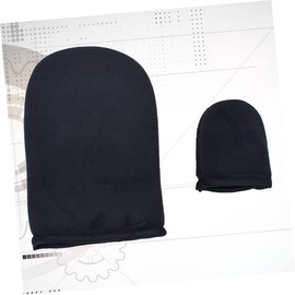 Baluue Sunscreen Gloves Mitts Tanning Glove for Sunless Tanning Tinted Sunblock Face Applicator Easy to Use