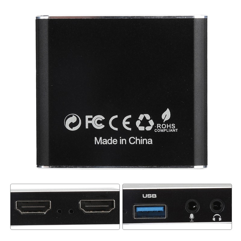 Video Capture Card 4K HD Multimedia Interface Capture Card for
