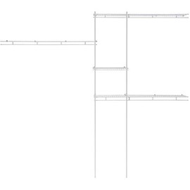 5 to 8-Ft. Shelf & Rod Closet Organizer Kit