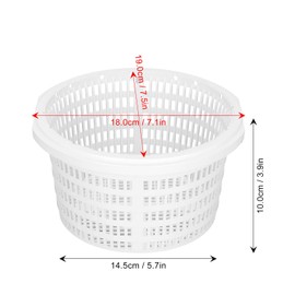 Tomotato Skimmer Basket, Swimming Pool Plastic Basket Filter Cleaning Strainer Replacement Skimmer Basket SP1091LX