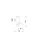 Toilet Flush Mechanic Release 3/4 Inch Chrome