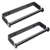PEDORUBY Under Cabinet Paper Towel Holder, Adhesive or Drill Mount