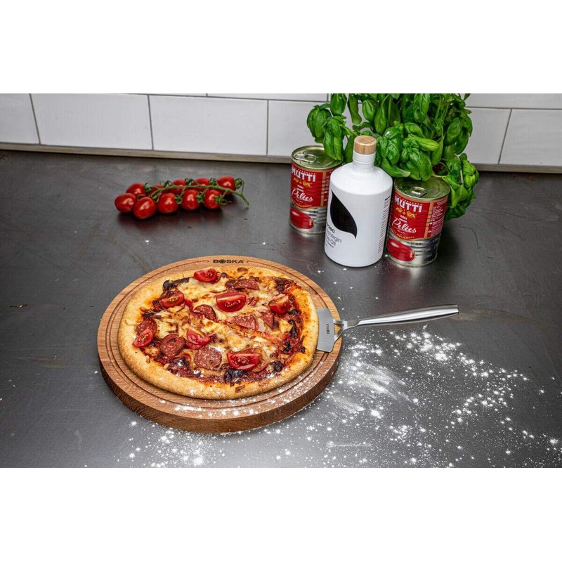 Boska Pizza Board Friends M/Serving Board Made of Oak Wood