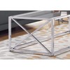 Monarch Specialties I COFFEE TABLE, CHROME