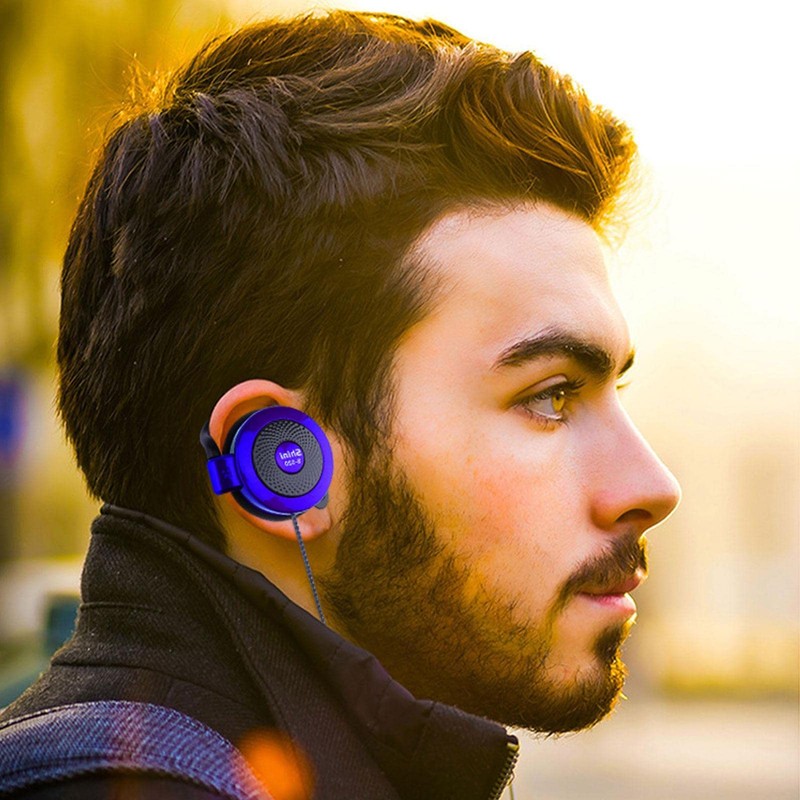 Ear Clip Headphones Wired - 3.5mm Ear Hook Stereo Earbuds,MP4