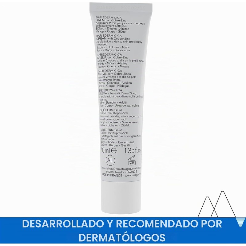 Uriage Bariederm-Cica Crema Reparadora