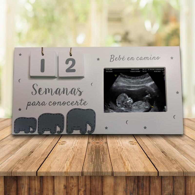 METACREART Frame Ultrasound Gift Pregnant First Time