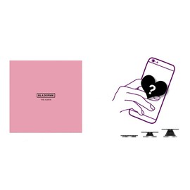 Blackpink 1st Full Album The Album (Version 2) (Includes Mobile Grip Holder, Transparent Photocard Set)