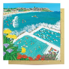 La La Land Greeting Card Summer Bondi Icebergs