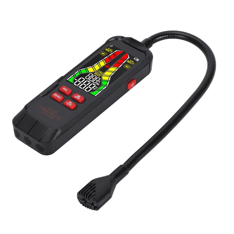 Gas Monitor Meter High Accuracy Multifunctional ABS Portable Gas Leak
