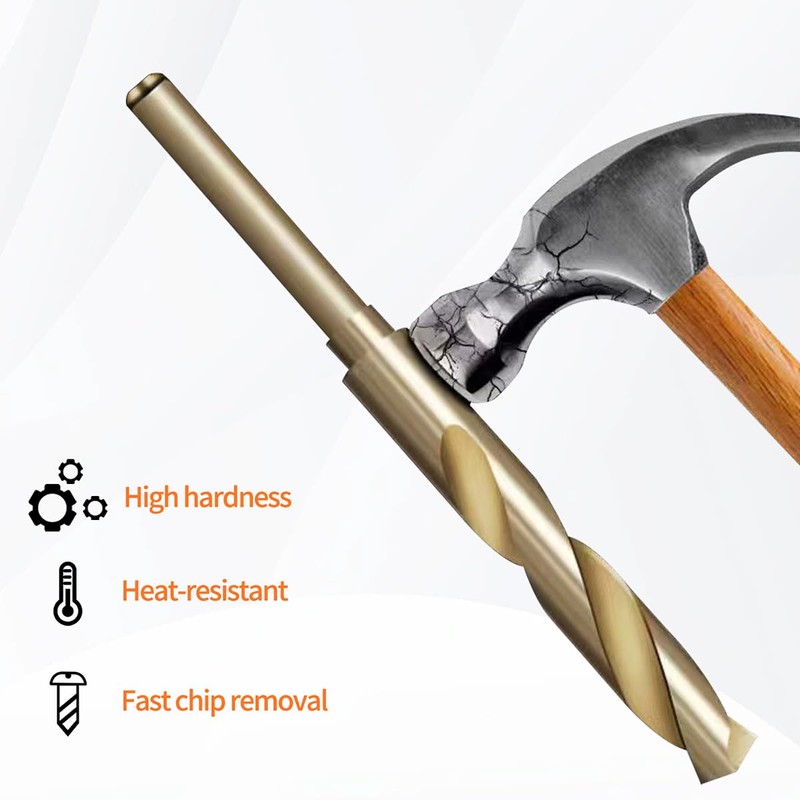 Meccion Cobalt Drill Bit 31/32 Inch High Speed Steel M35