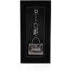 Cloe - Llavero Charm de Bolso Acabado Metálico Para Mujer