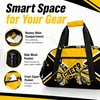 Cheer Duffel Bag Set with Makeup Bag & Bow Keychain,