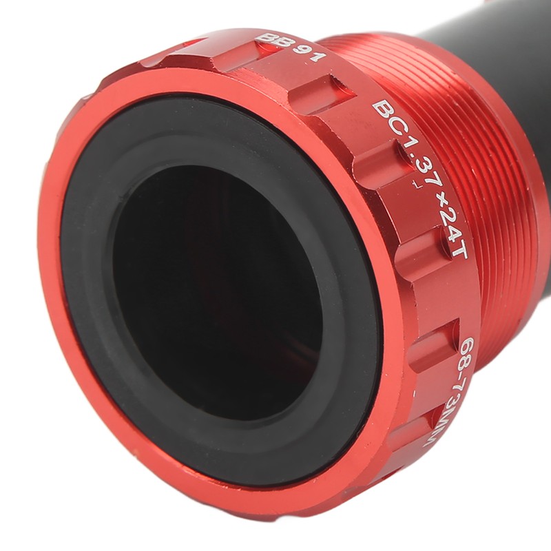 LeBycle Threaded Bike Bottom Bracket CNC Machining BB91 Mountain Bike