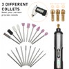69 Pcs Rotary Tool Accessories Sanding Bits Kit 1.0/1.6/2.3mm Diameter