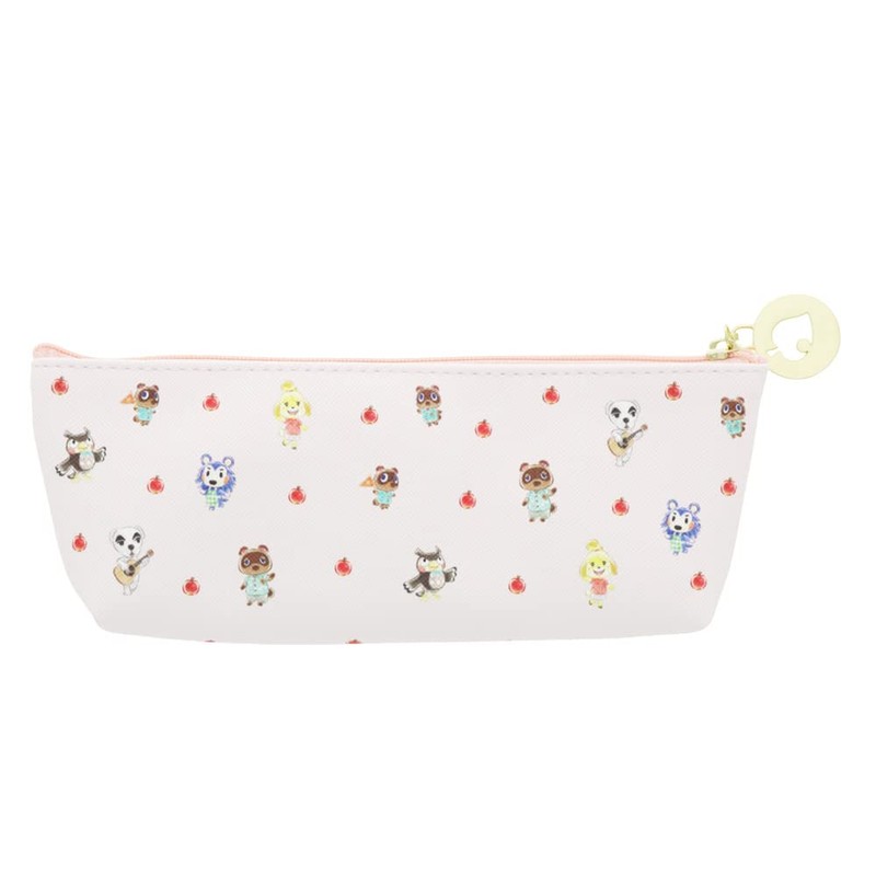 Sunstar Bungu Atsume Animal Crossing, Pencil Case, Slim, Pink S1426265