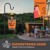 Outdoor Fly Trap Refills [Set of 4] Dissolvable Non-Toxic Bait