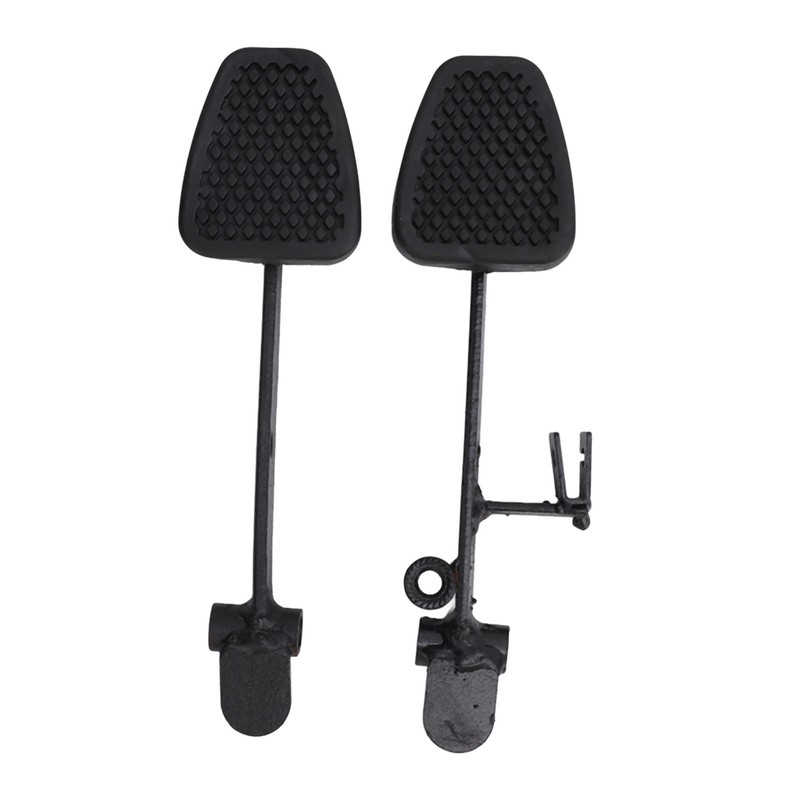 Throttle Brake Pedal Durable Metal Rubber Gas Accelerator Pedal for