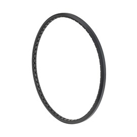 The Aftermarket Group Low Profile Urethane Pyramid Shape Solid Tire with Smooth Tread, Black, 22 x 1 Inch