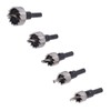 5Pcs Metal Hole Saw 16‑30mm High Speed Steel Wear Resistant