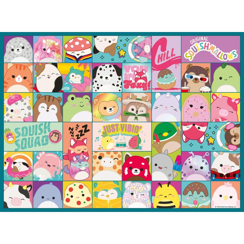 Ravensburger 13391 Squishmallows Squismallows Jigsaw Puzzle for Kids Age 6