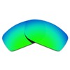 Alphax Emerald Green Polarized Replacement Lenses for Oakley Fives Squared