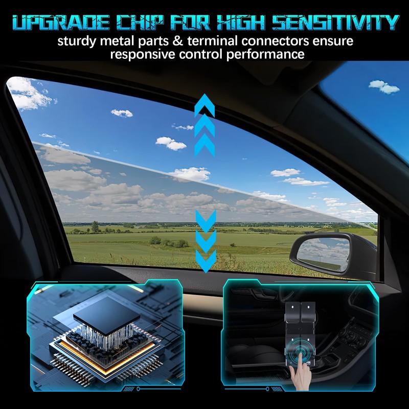 PUENGSI Driver Side Master Power Window Switch for GMC Acadia